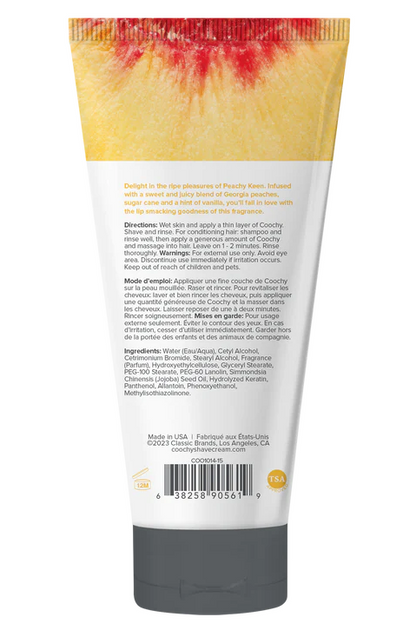 Coochy Shave Cream - Peachy Keen